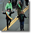 Grand Marshall PC Patrick Ryder at the Wantagh St. Patrick�s Day Parade - Photo by William McCabe