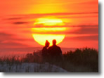 Dramatic Sunset at West End, Jones Beach - Photo by Stephen Faulkner