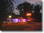 Wantagh Museum in Red, White and Blue - Photo by John Kelly